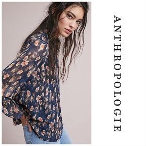 Anthropologie eri + ali Print Tie Top